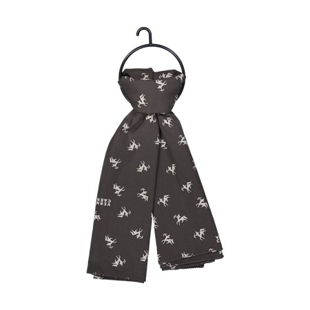 Halsduk Verney Carron La Ligne Valiere Scarf - Kaffe