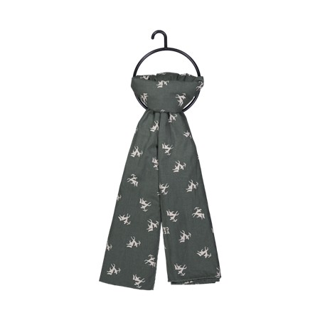 Halsduk Verney Carron La Ligne Valiere Scarf - Skog