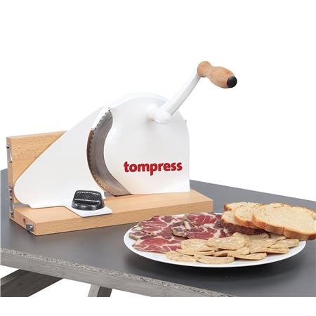 HANDMATIGE SNIJMACHINE TOM PRESS PLATEAU BOIS PLIABLE