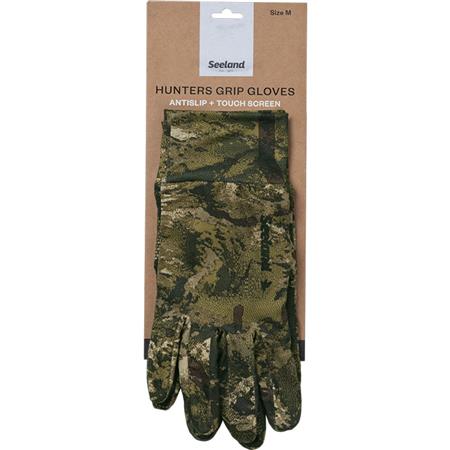 HANDSCHOENEN SEELAND GRIP CAMO - INVIS MPC GREEN
