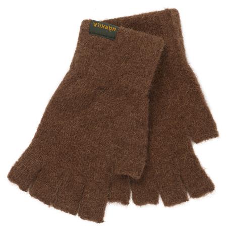 Handschuhe Harkila Alpacka Half Finger - Pinecone Brown