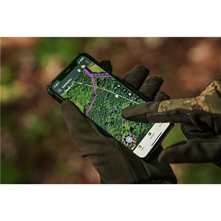 HANDSKER HARKILA DEER STALKER CAMO FLEECE - AXIS MSP FOREST