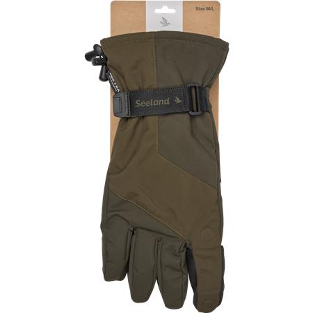 HANDSKER SEELAND TRIGGER FOLD-BACK - MØRKEGRØN