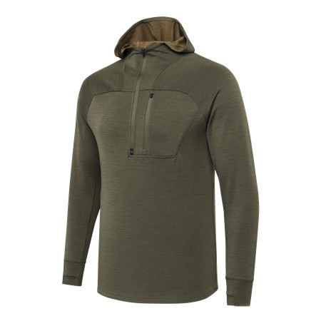 Hanorac Pentru Bărbați Beretta Apollo Merino Hoodie - Piatră Verde