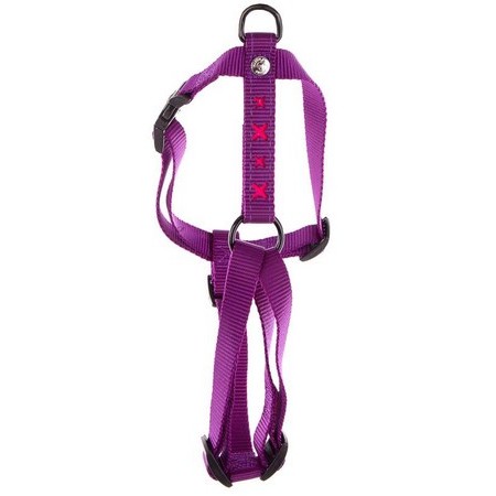 Harnas Hond Nylon Lijn Martin Sellier Croix Rose