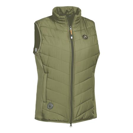 Heated Vest Woman Ligne Verney-Carron Hybride - Kaki