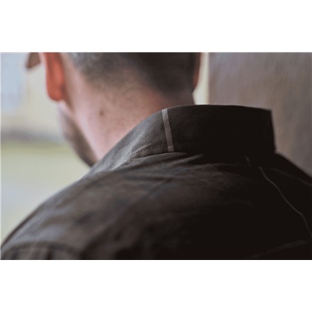 HEMD MIT LANGEN ÄRMELN FÜR HERREN HARKILA AKSE L/S - SHADOW BROWN CHECK