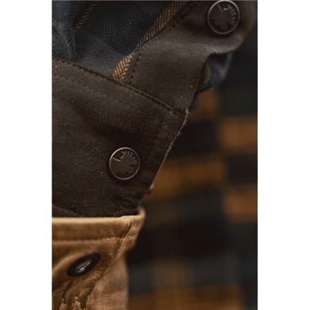 HEMD MIT LANGEN ÄRMELN FÜR MÄNNER HARKILA AIVAK L/S - BUCKTHORN BROWN