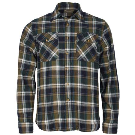 Hemden Langärmelig Für Männer Pinewood Härjedalen - Vert/Navy