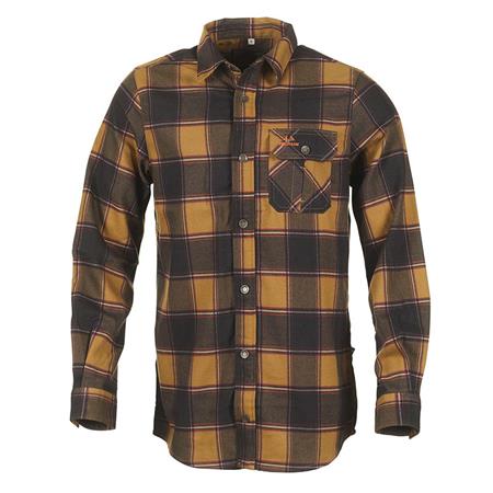 Hemden Mit Langen Ärmeln Für Herren Swedteam Crest - Dark Sand