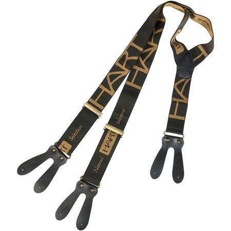 Henkselit Hart Leather Joint Suspenders