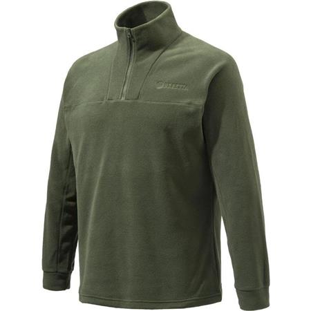 Heren Fleece Sweater Beretta Half Zip Fleece - Groen
