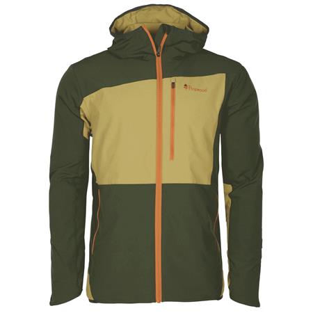 Heren Jas Pinewood Abisko Light Stretch - Beige/Vert