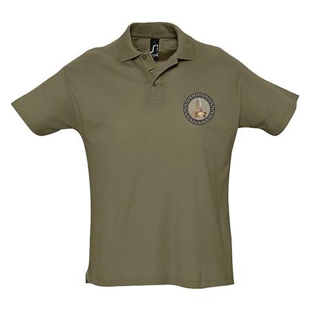 Heren Polo Bartavel Halifax Snip - Kaki