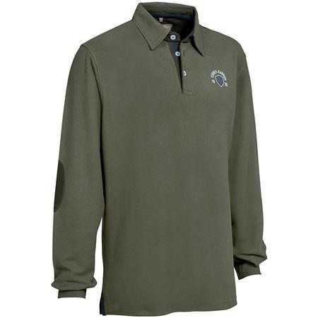 Heren Polo Met Korte Mouwen Ligne Verney-Carron Friday Wear - Kaki