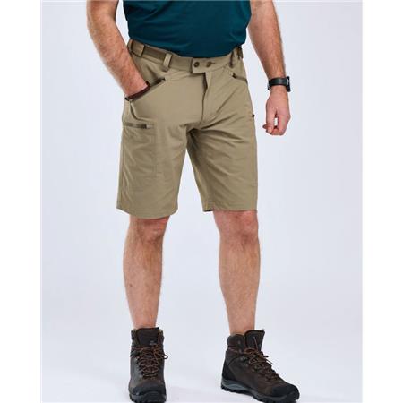 HEREN SHORT PINEWOOD ABISKO LIGHT STRETCH - MOLE MARRON