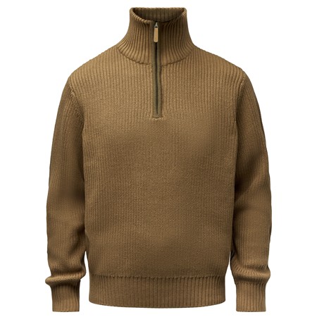 Heren Sweat Pinewood Philip Knitted - Sand Stone