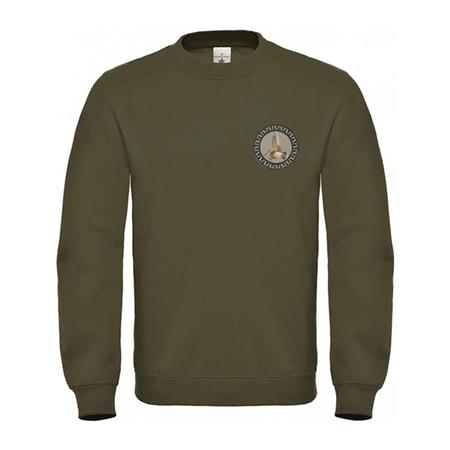 Heren Sweater Bartavel Houtsnip - Kaki