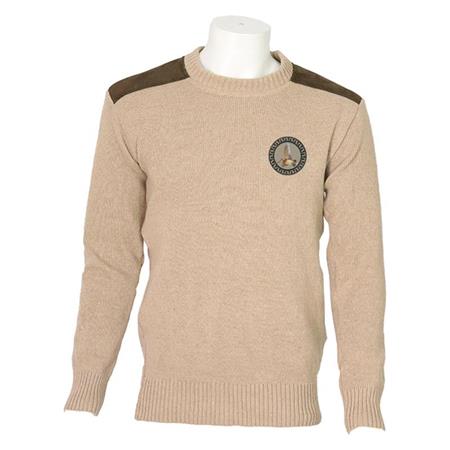 Heren Trui Bartavel P60 Houtsnip - Beige