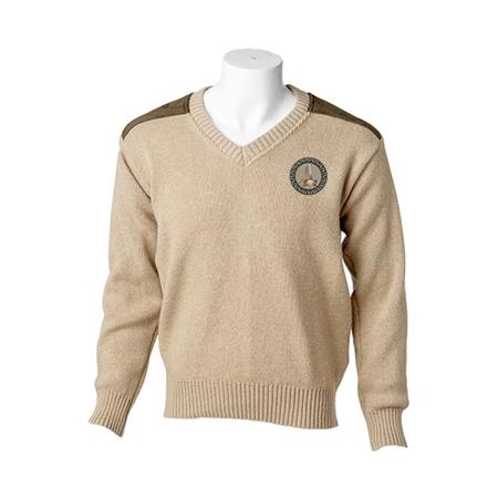 Heren Trui Bartavel P61 Houtsnip - Beige