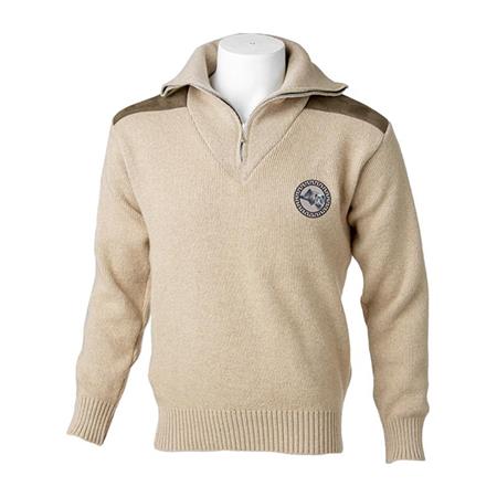 Heren Trui Bartavel P62 Everzwijn - Beige