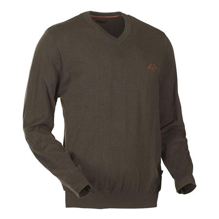 Heren Trui Swedteam Crest V-Neck - Swedteam Vert