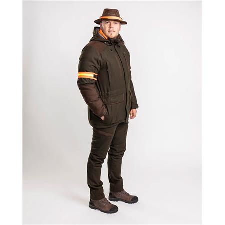 HERENBROEK PINEWOOD NYDALA WOOL - GROEN