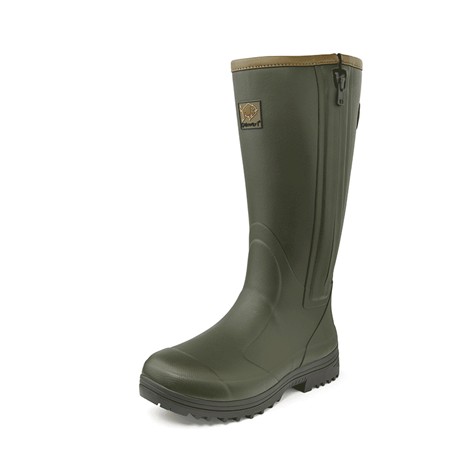 Herenschoenen Gateway Pheasant Game 18” Leather Side-Zip - Zwart-Olijf