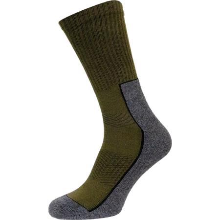 HERENSOKKEN SEELAND FIELD 3 PACK - PINE GREEN/DARK GREY