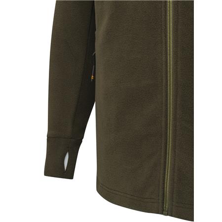 HERENVEST BERETTA HP LOGO FULL ZIP - GREEN MOSS
