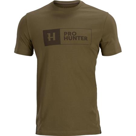 Herr Kortärmad T-Shirt Harkila Pro Hunter S/S - Kaki