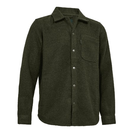 Herr Långärmad Skjorta Deerhunter Wilder Overshirt - Loden Wood