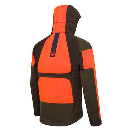 HERRE JAGTJAKKE TIL DRIVEJAGT BERETTA THORN RESISTANT EVO JACKET - BRUN/ORANGE