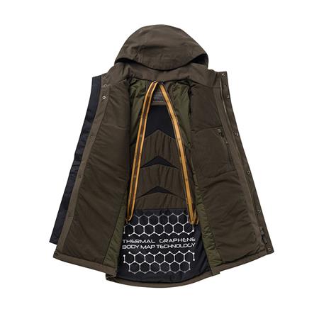 HERRE JAGTJAKKE TIL SNIGJAGT BERETTA BAKHOLD THERMO JACKET - GRØN