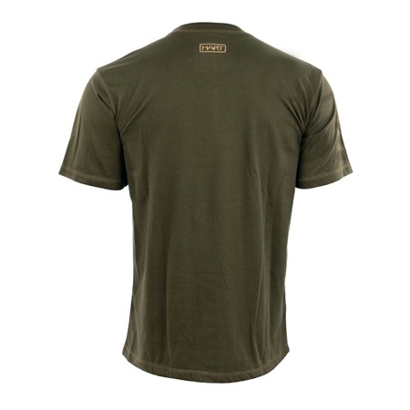 HERRE KORTÆRMET T-SHIRT HART GROUND WILDBOAR - OLIVEN