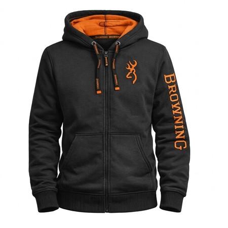 Herre Lynlåshoodie Browning Snapshot - Sort - Eksklusivitet Chasseur.Com