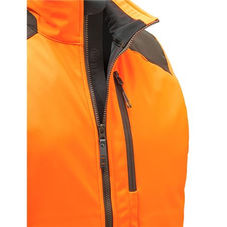 HERRE SOFTSHELL UDEN ÆRMER BERETTA BUTTE - BRUN/ORANGE