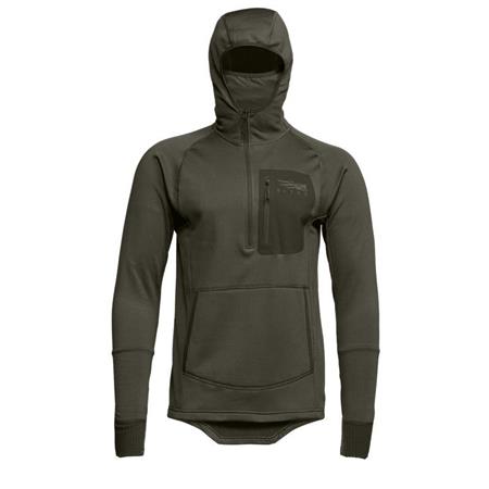 Herre-Sweatshirt Sitka Fanatic - Mørk Lav