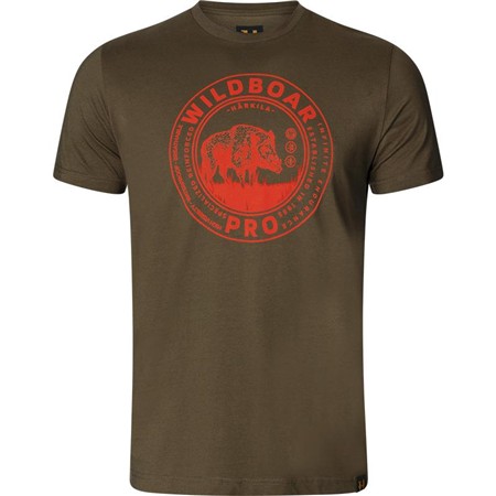Herre T-Shirt Harkila Wildboar - Grøn