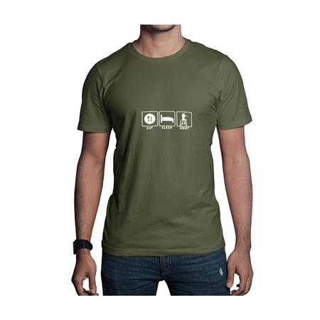 Herre T-Shirt Med Korte Ærmer Bartavel Nature T1056 - Kaki