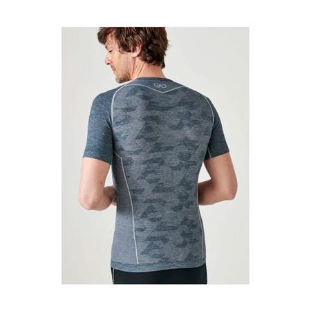 HERRE-T-SHIRT MED KORTE ÆRMER DAMART DYNAMIC CLIMATYL - GRÅ