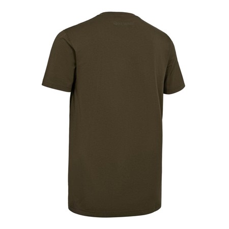 HERRE T-SHIRT MED KORTE ÆRMER DEERHUNTER BAMBOO - MØRKEGRØN