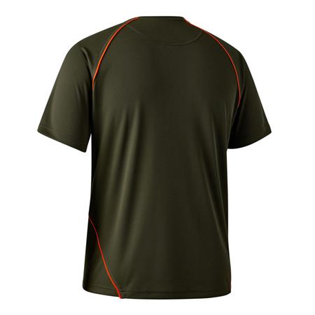 HERRE T-SHIRT MED KORTE ÆRMER DEERHUNTER CHAMOIS - SKOVGRØN