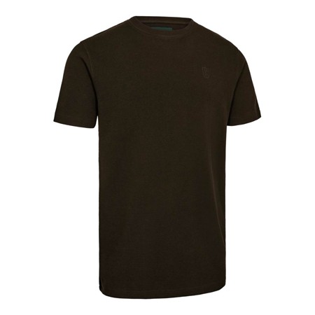 Herre T-Shirt Med Korte Ærmer Deerhunter Griffin - Odderbrun