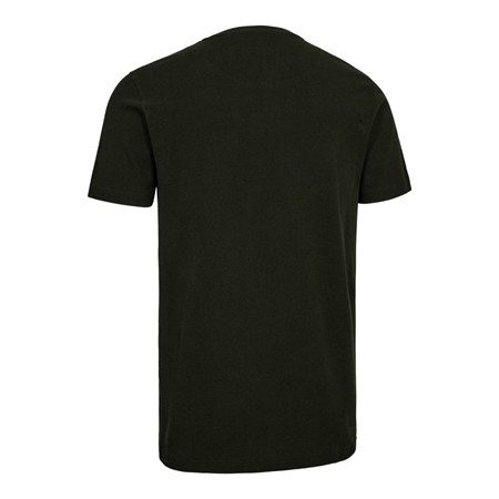 HERRE T-SHIRT MED KORTE ÆRMER DEERHUNTER GRIFFIN - SKOVGLØD