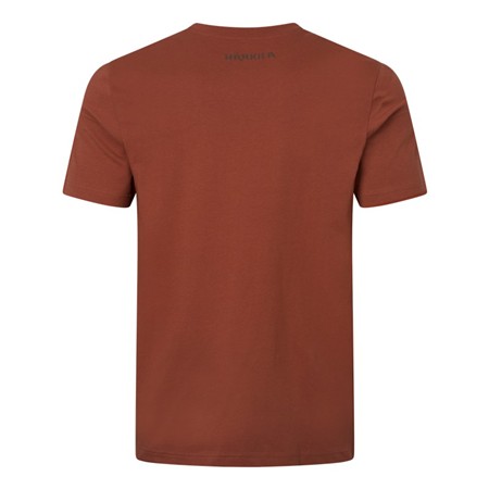 HERRE T-SHIRT MED KORTE ÆRMER HARKILA LOGO MC WILDBOAR - SKOVNAT