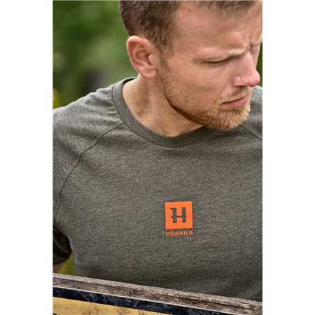 HERRE T-SHIRT MED KORTE ÆRMER HARKILA MC INSTINCT - GRØN MELANGE