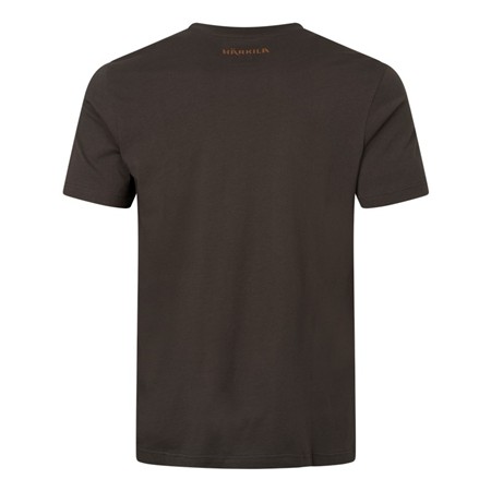 HERRE T-SHIRT MED KORTE ÆRMER HARKILA SCANDINAVIAN - FOREST NIGHT