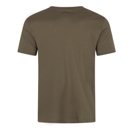 HERRE T-SHIRT MED KORTE ÆRMER HARKILA SCANDINAVIAN - FOREST NIGHT