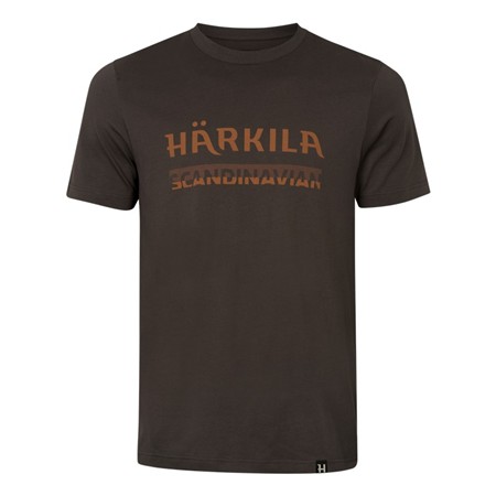 Herre T-Shirt Med Korte Ærmer Harkila Scandinavian - Forest Night